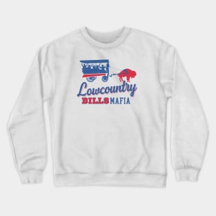 Chucktown Mafia Carriage - White Crewneck Sweatshirt